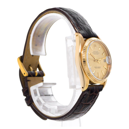 Rolex Datejust 31 Yellow Gold