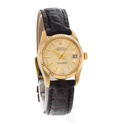 Rolex Datejust 31 Yellow Gold