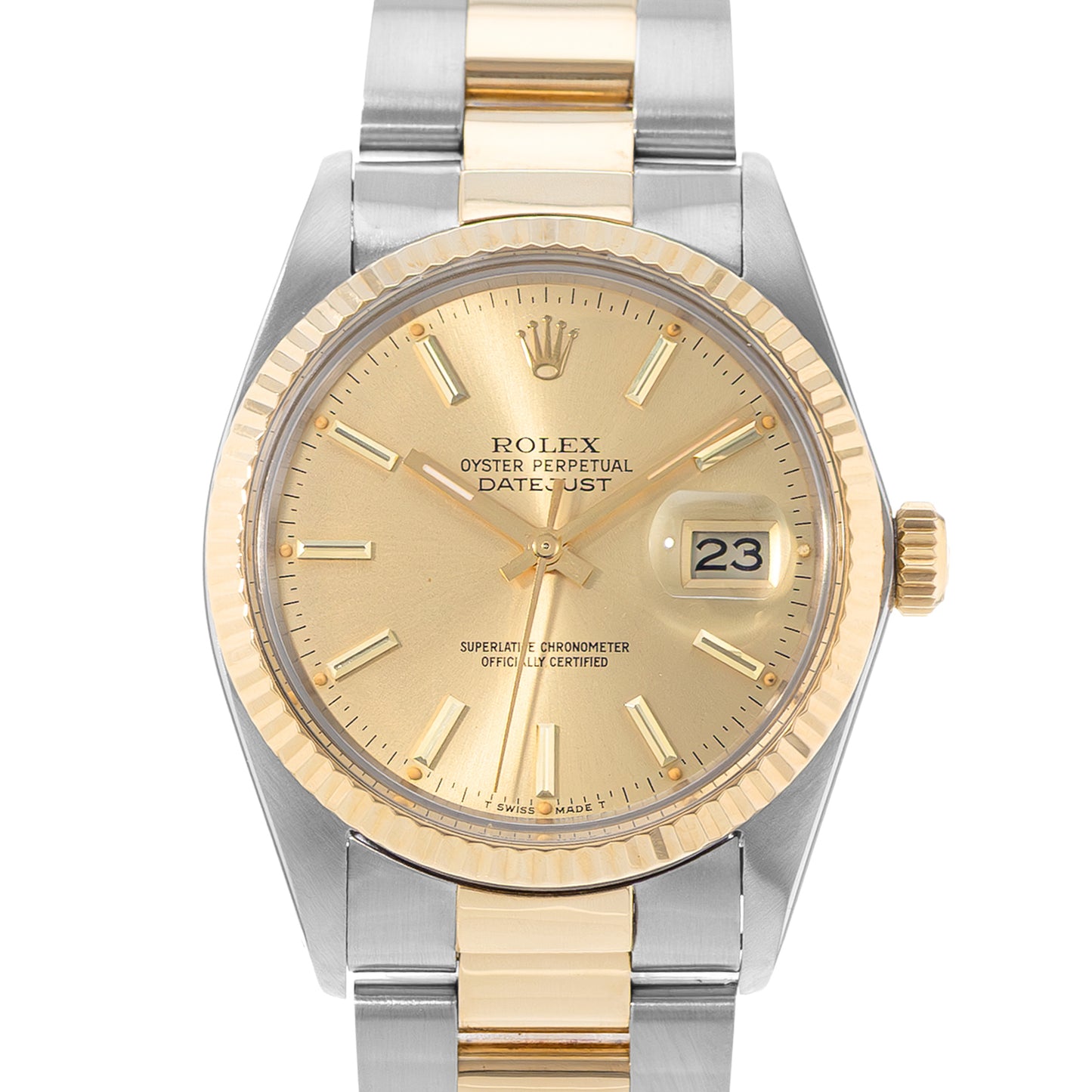 Rolex Datejust 36 Steel & Yellow Gold