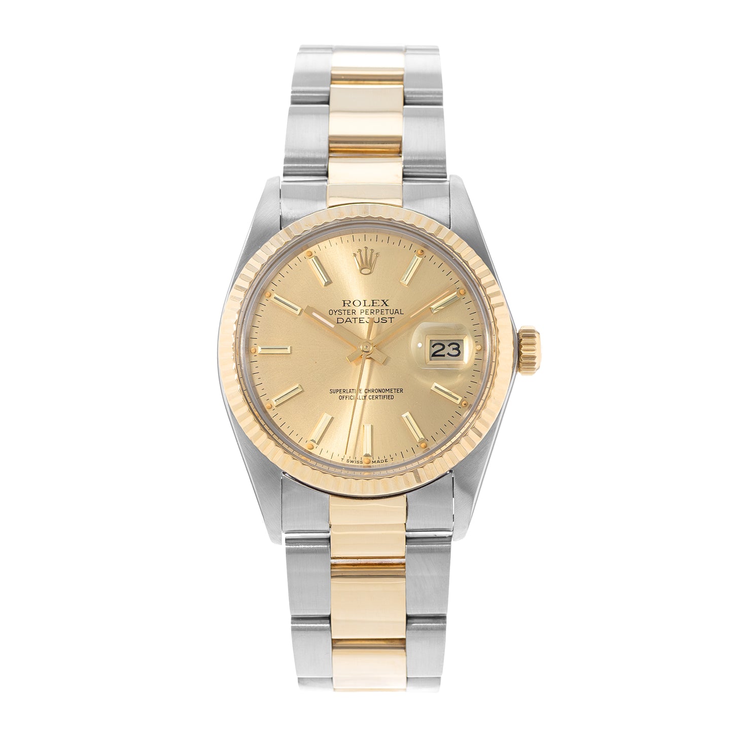Rolex Datejust 36 Steel & Yellow Gold