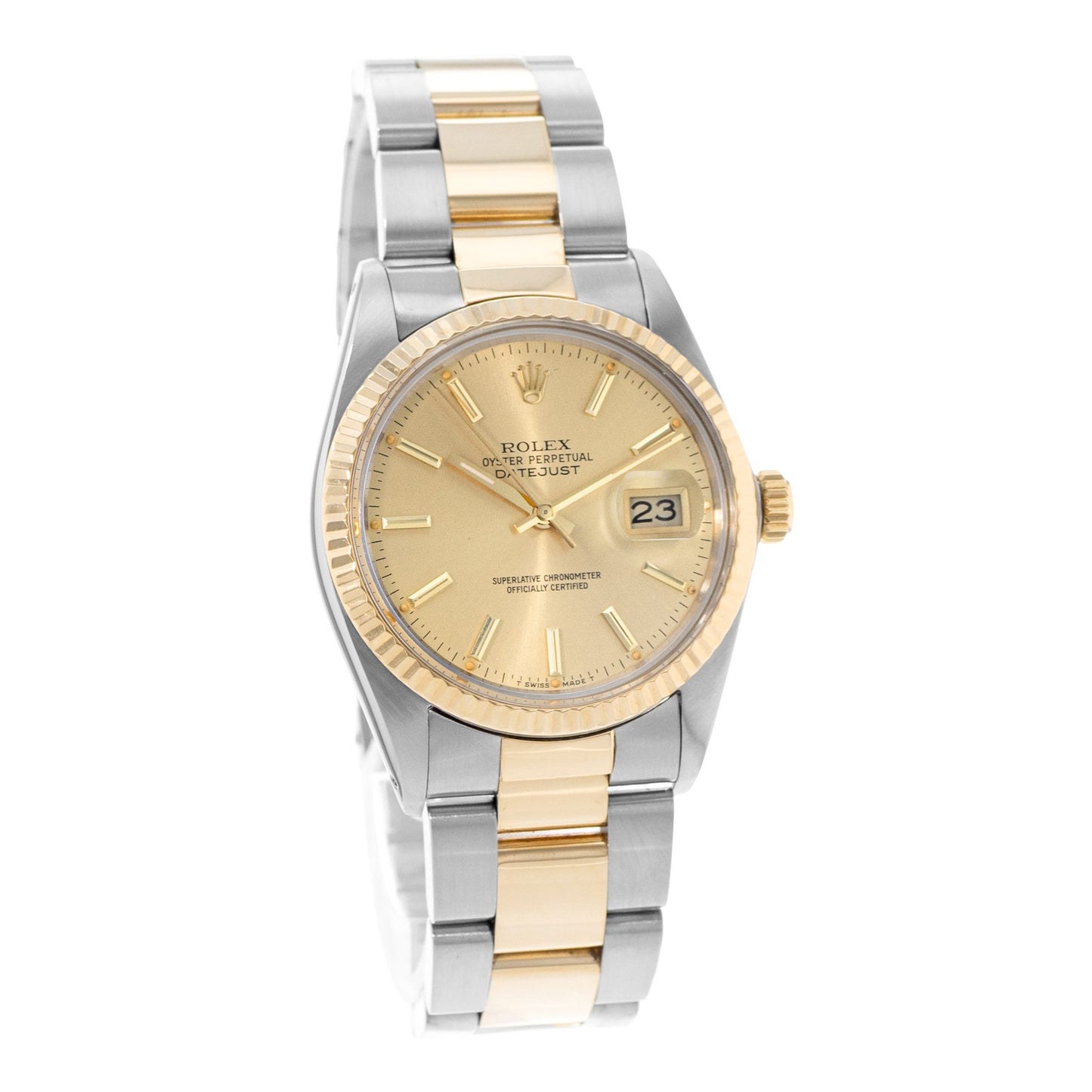 Rolex Datejust 36 Steel & Yellow Gold