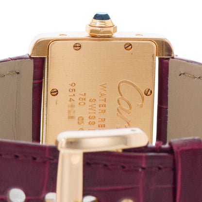 Cartier Tank Divan Mini Yellow Gold