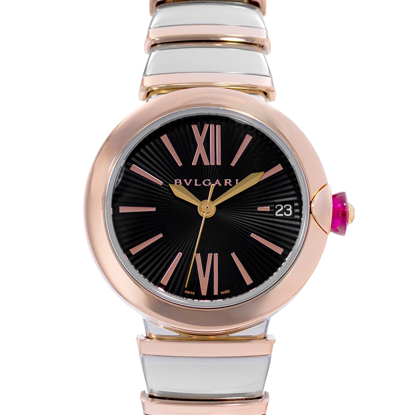 Bulgari Lucea Steel & Rose Gold