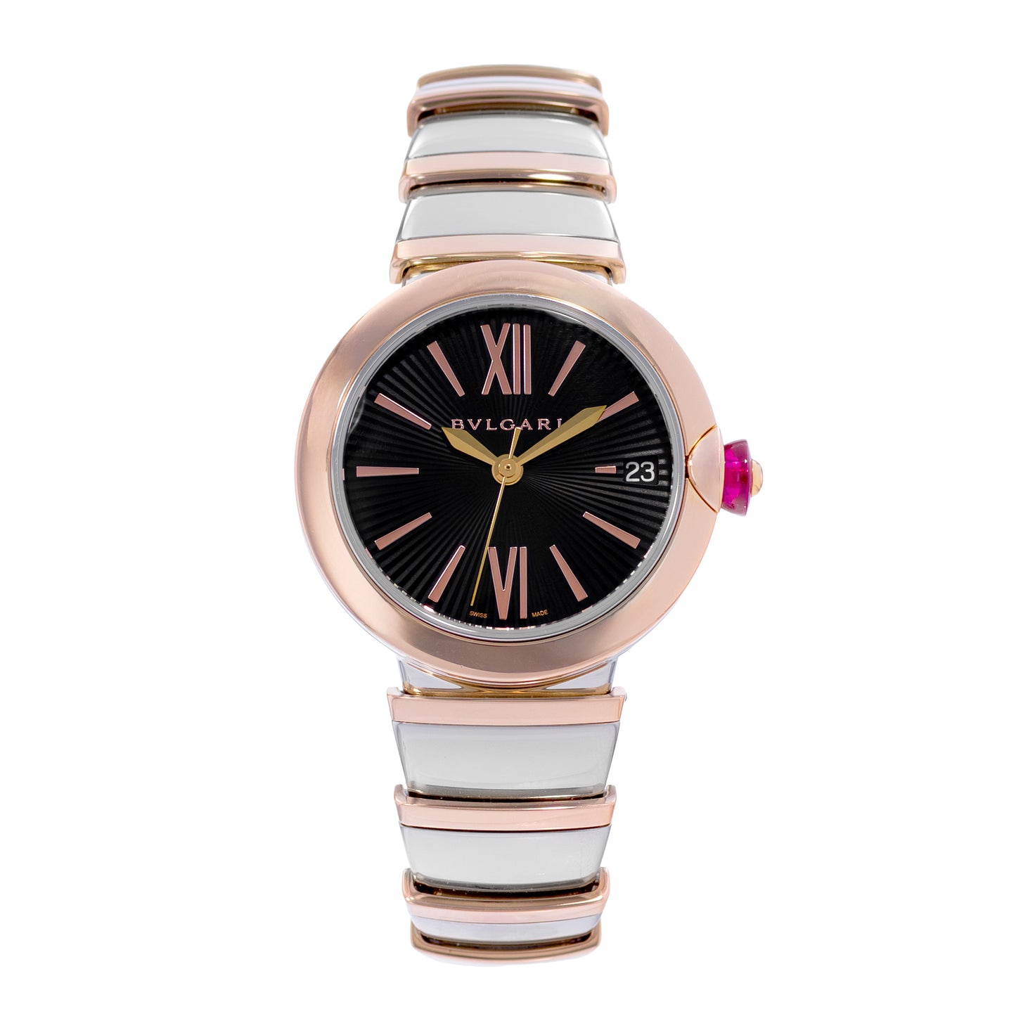 Bulgari Lucea Steel & Rose Gold