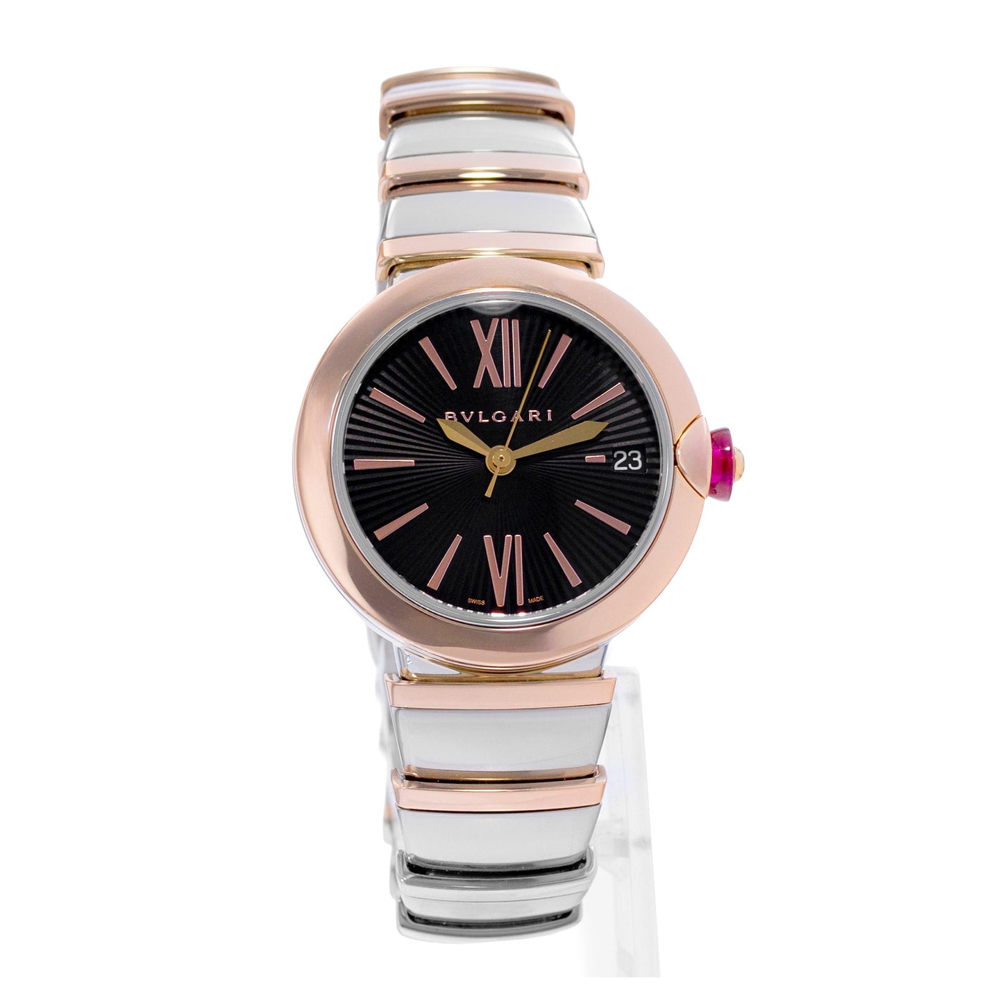 Bulgari Lucea Steel & Rose Gold