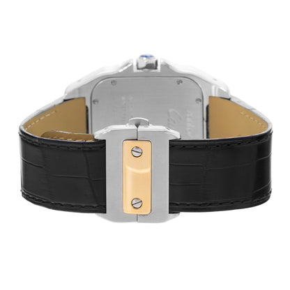 Cartier Santos 100 Steel & Yellow Gold