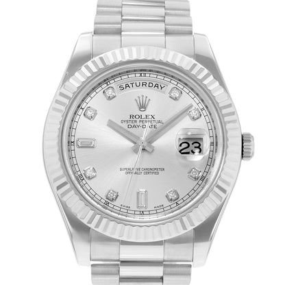Rolex Day-Date II White Gold