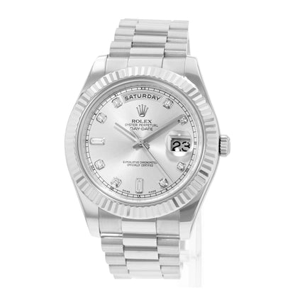 Rolex Day-Date II White Gold