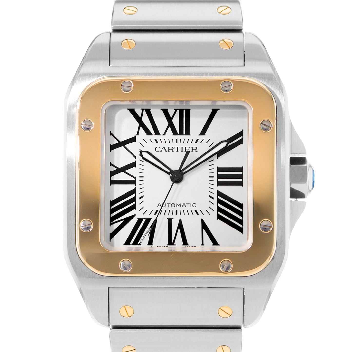 Cartier Santos 100 Steel