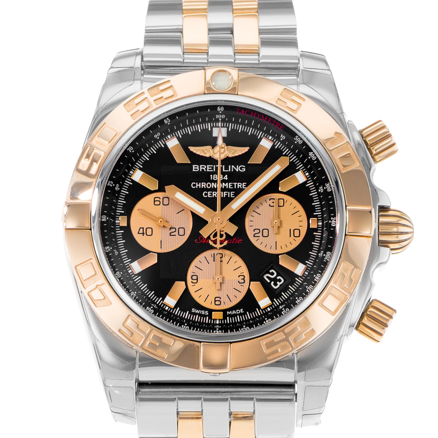 Breitling Chronomat 44 Steel & Rose Gold