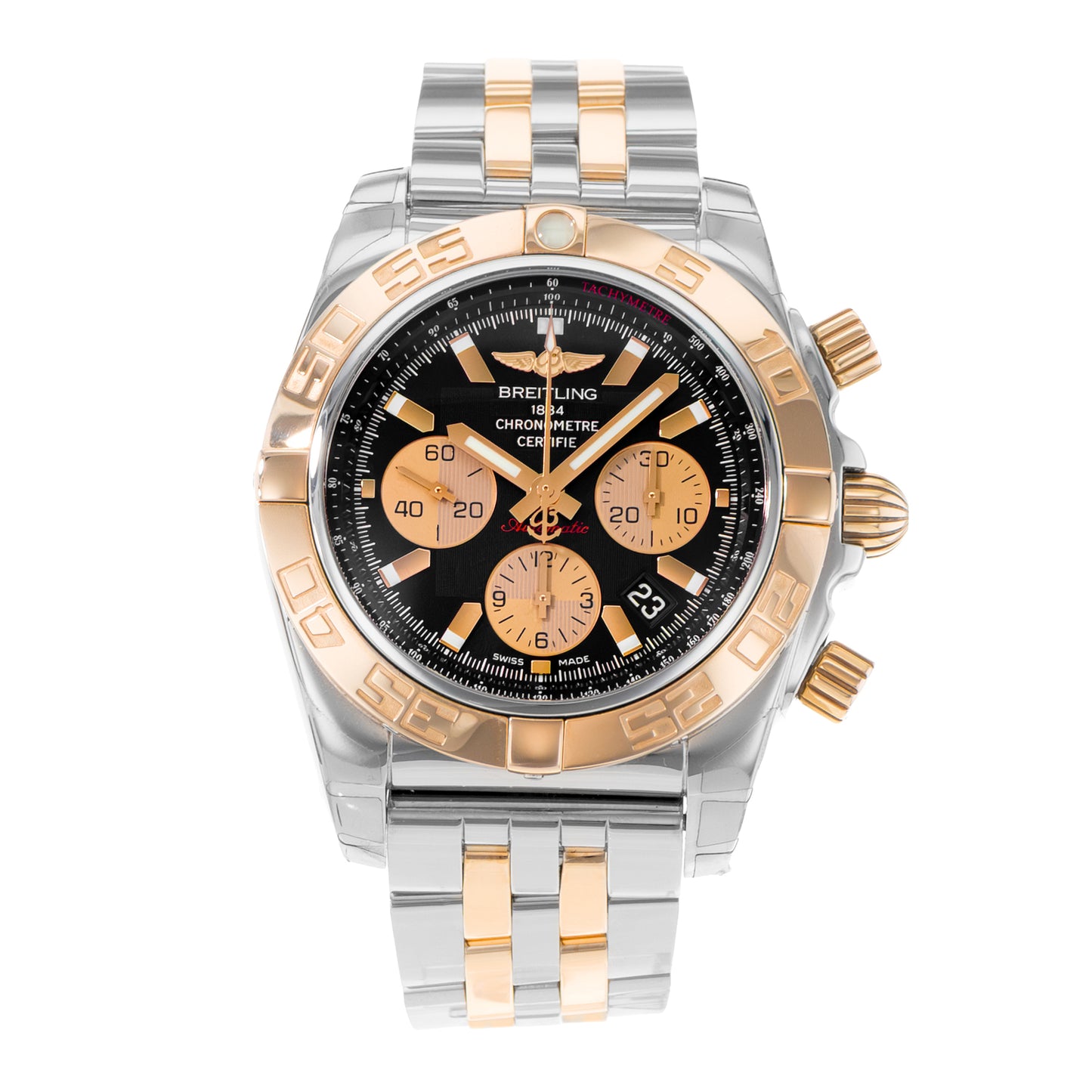 Breitling Chronomat 44 Steel & Rose Gold