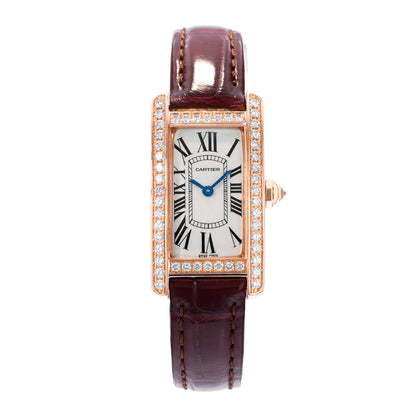 Cartier Tank Americaine Rose Gold