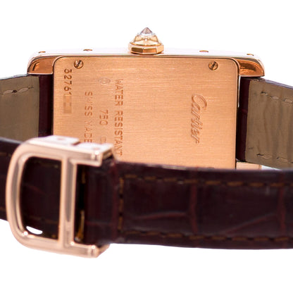 Cartier Tank Americaine Rose Gold