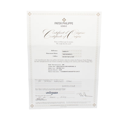 Patek Philippe Annual Calendar White Gold