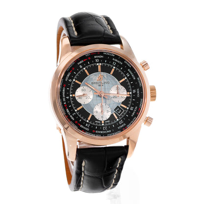 Breitling Transocean Chronograph Unitime Rose Gold
