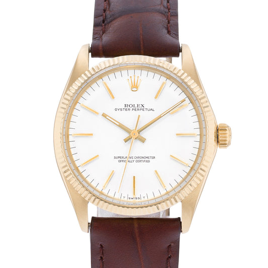 Rolex Oyster Perpetual 34 Yellow Gold