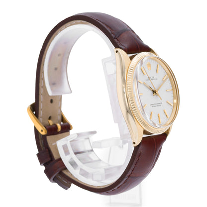 Rolex Oyster Perpetual 34 Yellow Gold