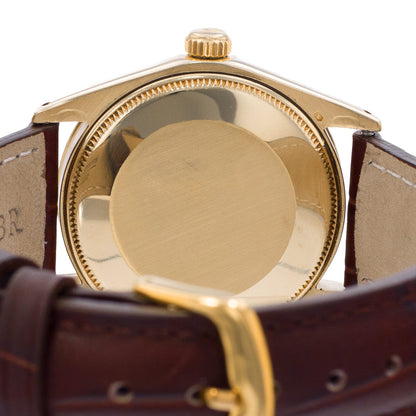 Rolex Oyster Perpetual 34 Yellow Gold