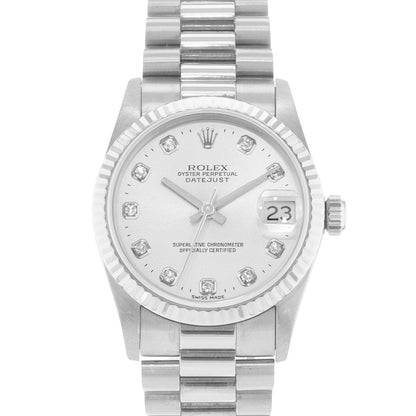 Rolex Datejust 31 White Gold