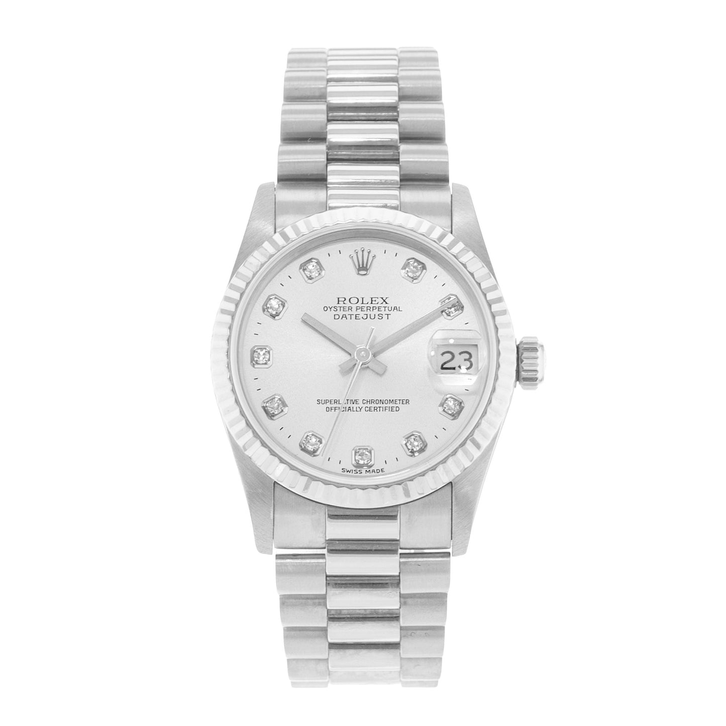 Rolex Datejust 31 White Gold