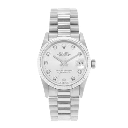 Rolex Datejust 31 White Gold