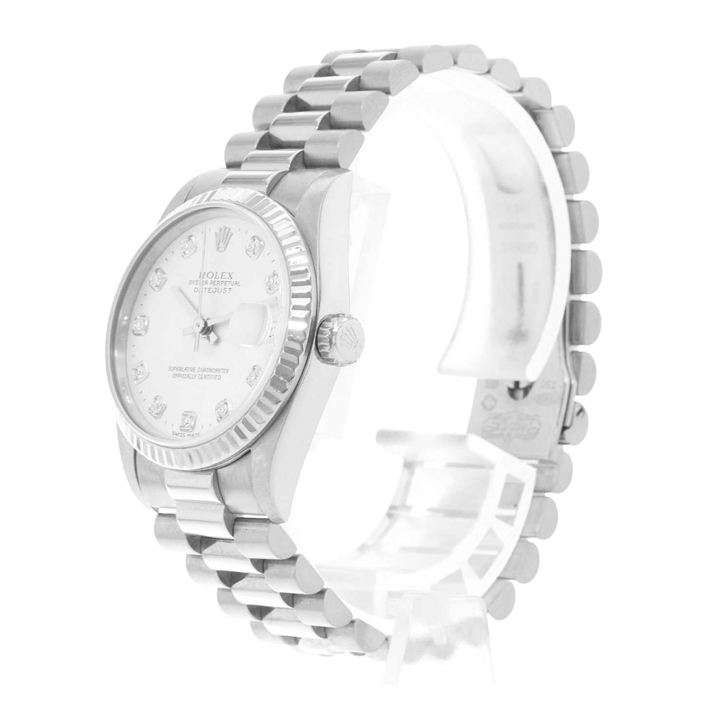 Rolex Datejust 31 White Gold