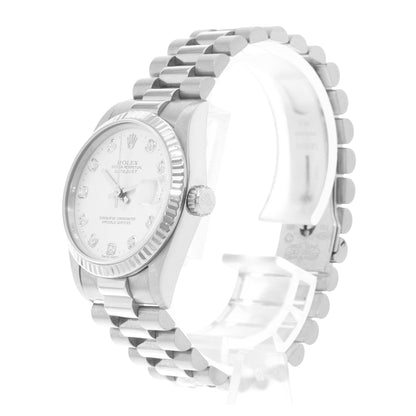 Rolex Datejust 31 White Gold