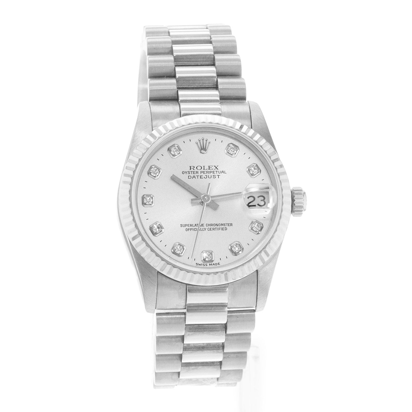 Rolex Datejust 31 White Gold