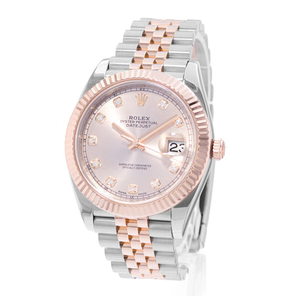 Rolex Datejust 41 Steel & Rose Gold