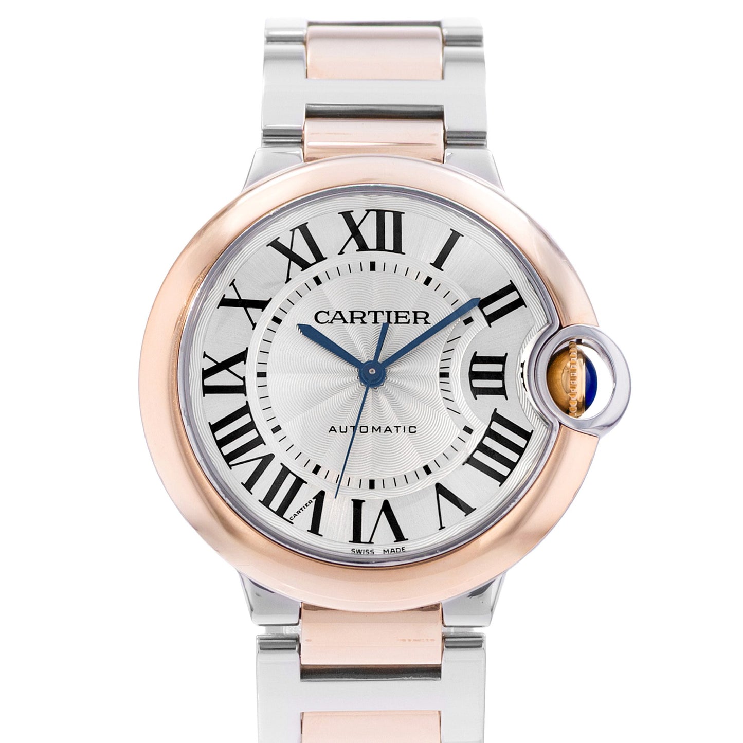 Cartier Ballon Bleu 36mm Steel & Rose Gold