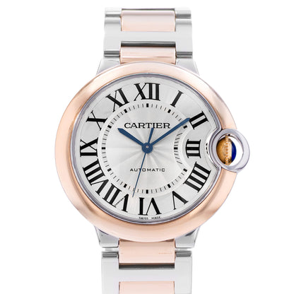 Cartier Ballon Bleu 36mm Steel & Rose Gold