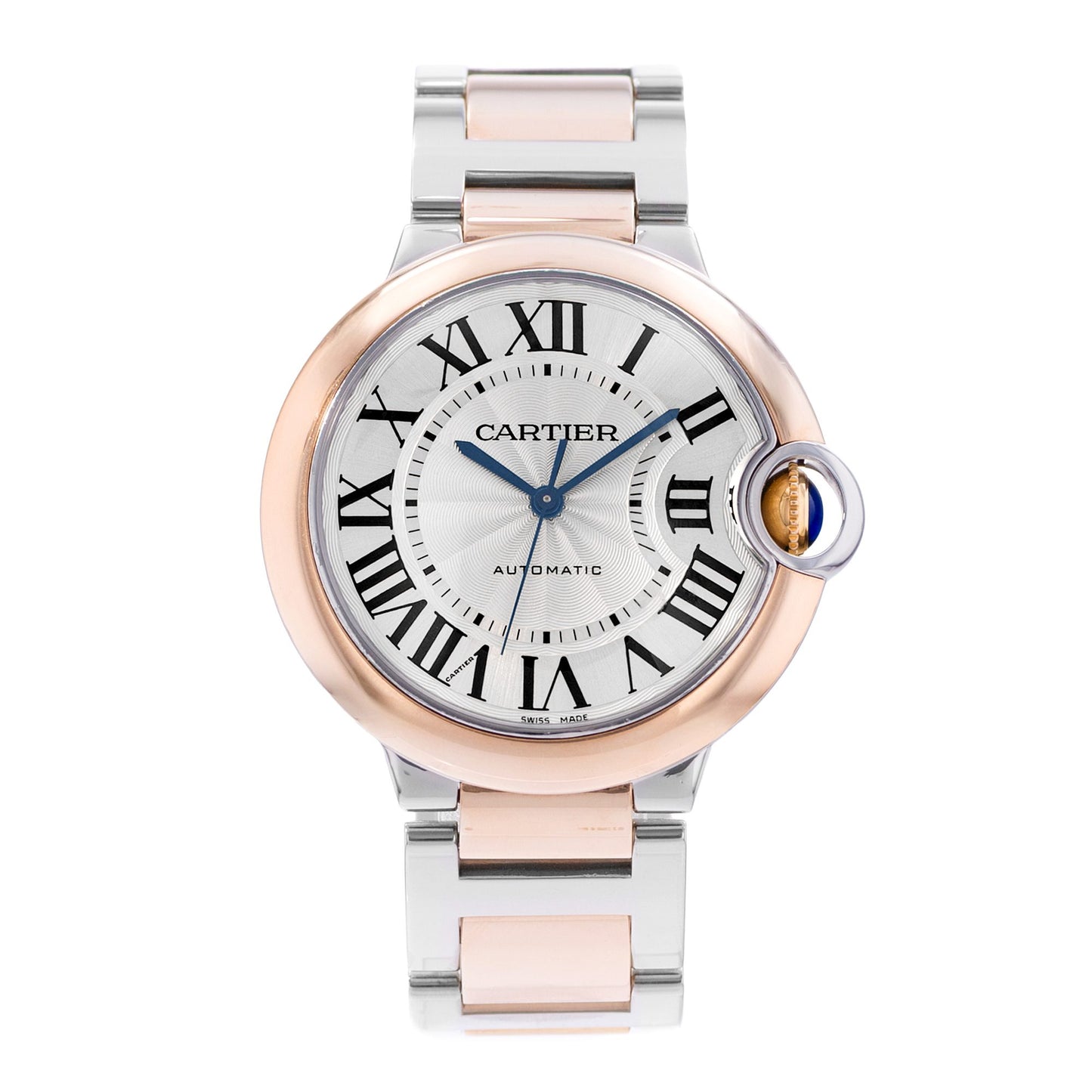Cartier Ballon Bleu 36mm Steel & Rose Gold