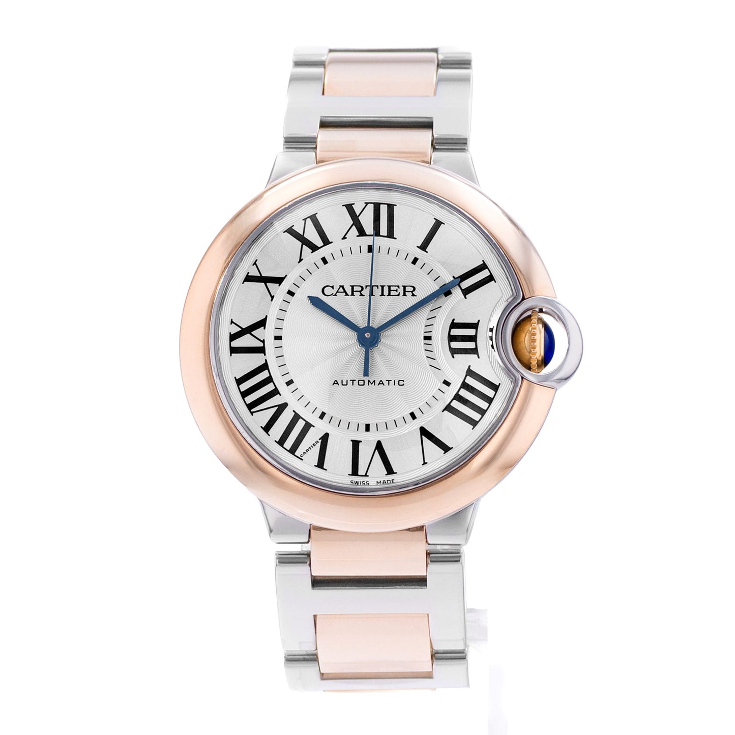 Cartier Ballon Bleu 36mm Steel & Rose Gold