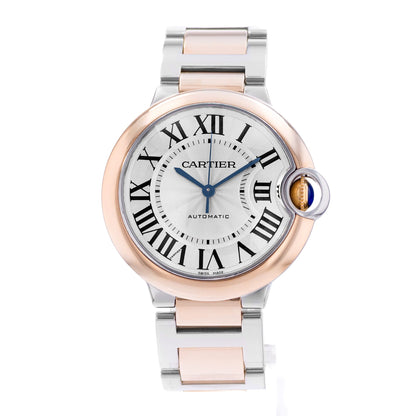 Cartier Ballon Bleu 36mm Steel & Rose Gold