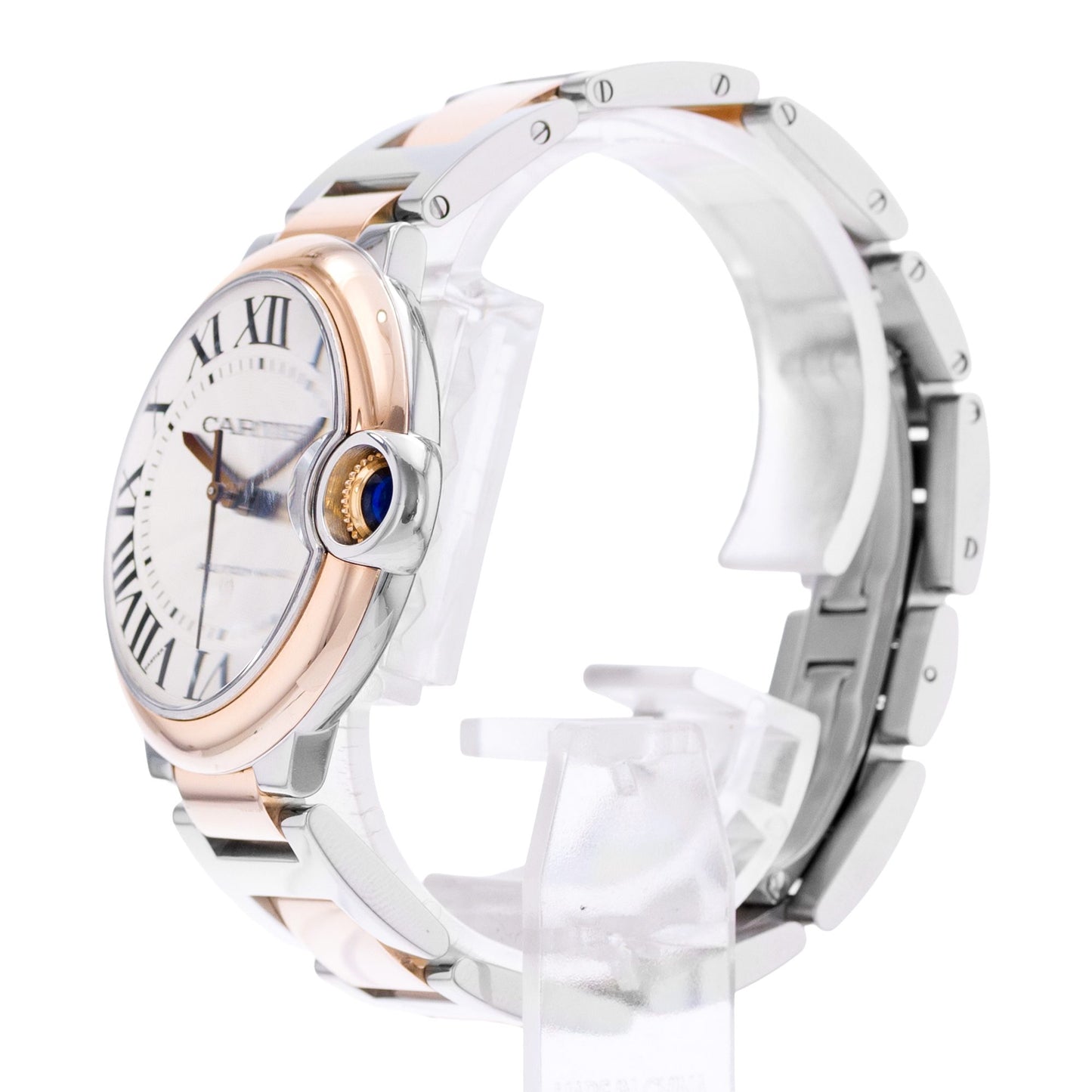 Cartier Ballon Bleu 36mm Steel & Rose Gold