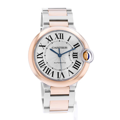 Cartier Ballon Bleu 36mm Steel & Rose Gold