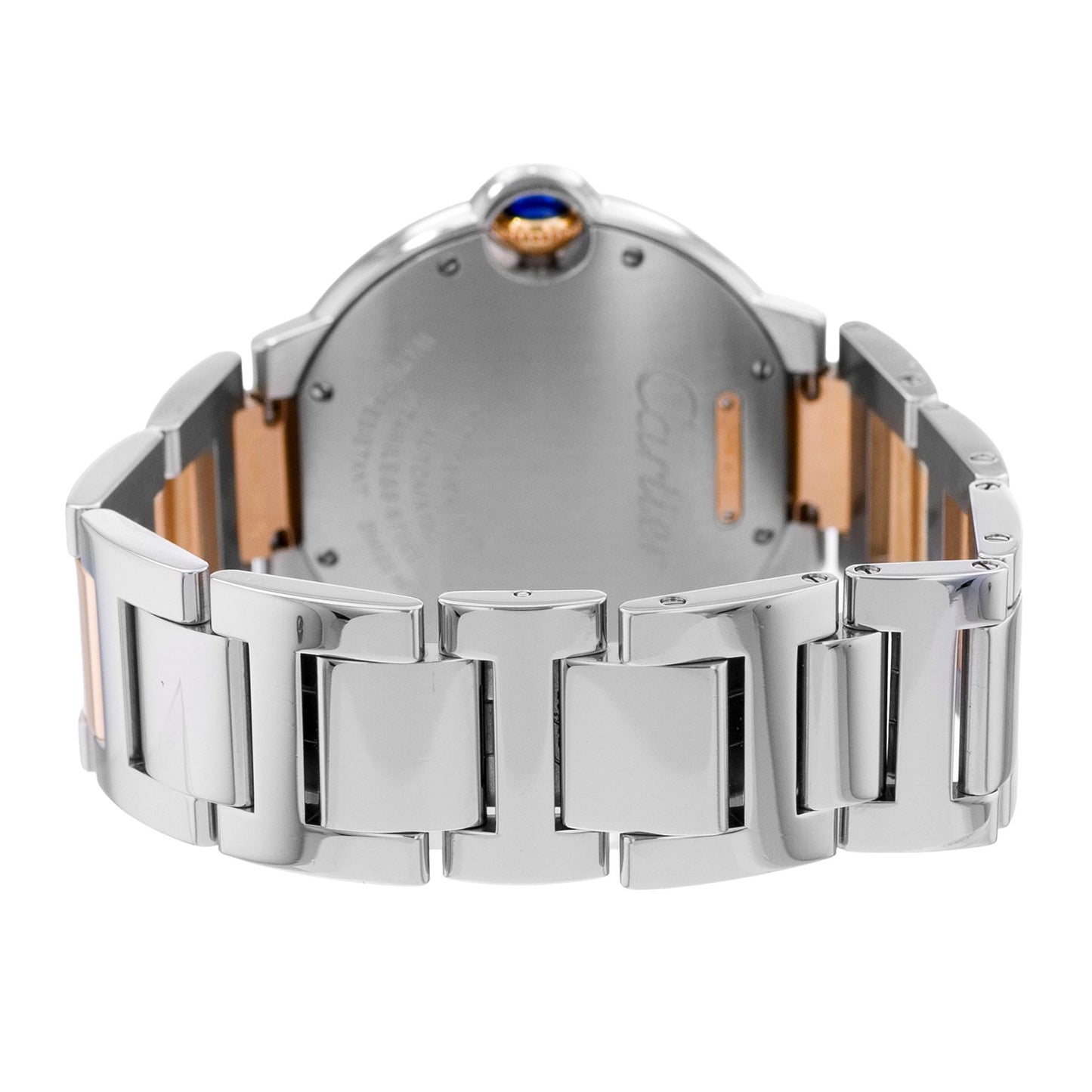 Cartier Ballon Bleu 36mm Steel & Rose Gold