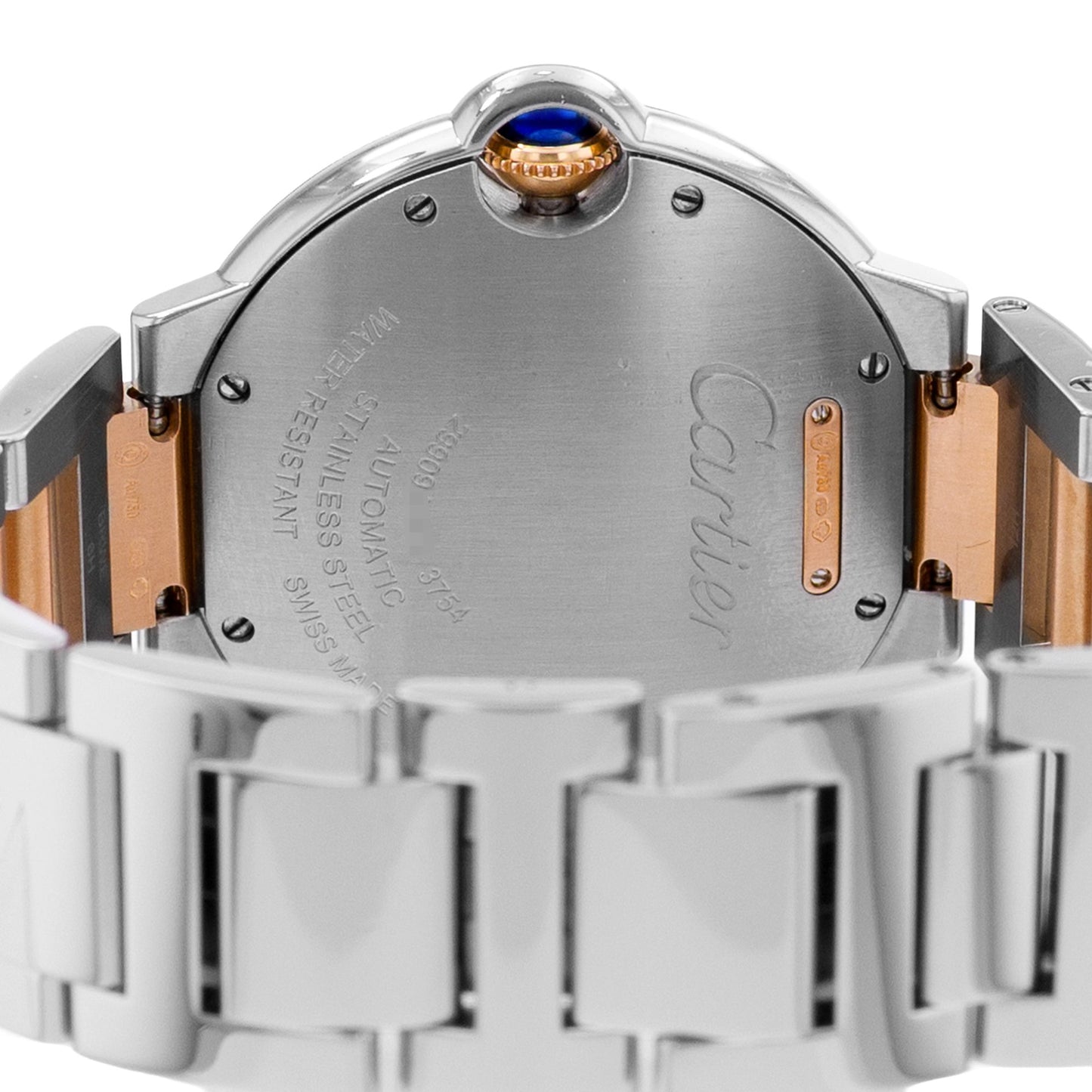 Cartier Ballon Bleu 36mm Steel & Rose Gold