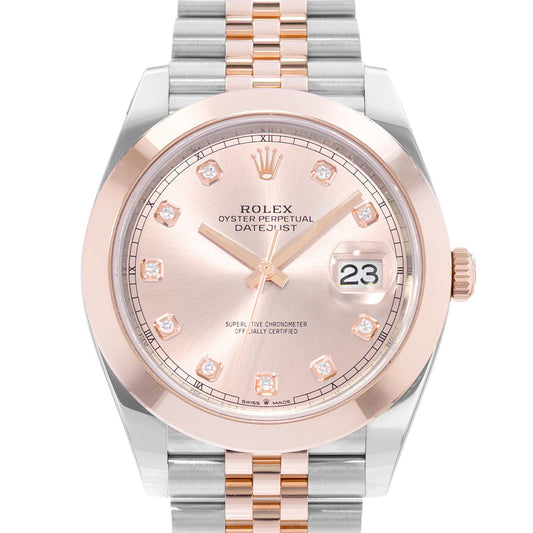 Rolex Datejust 41 Rose Gold