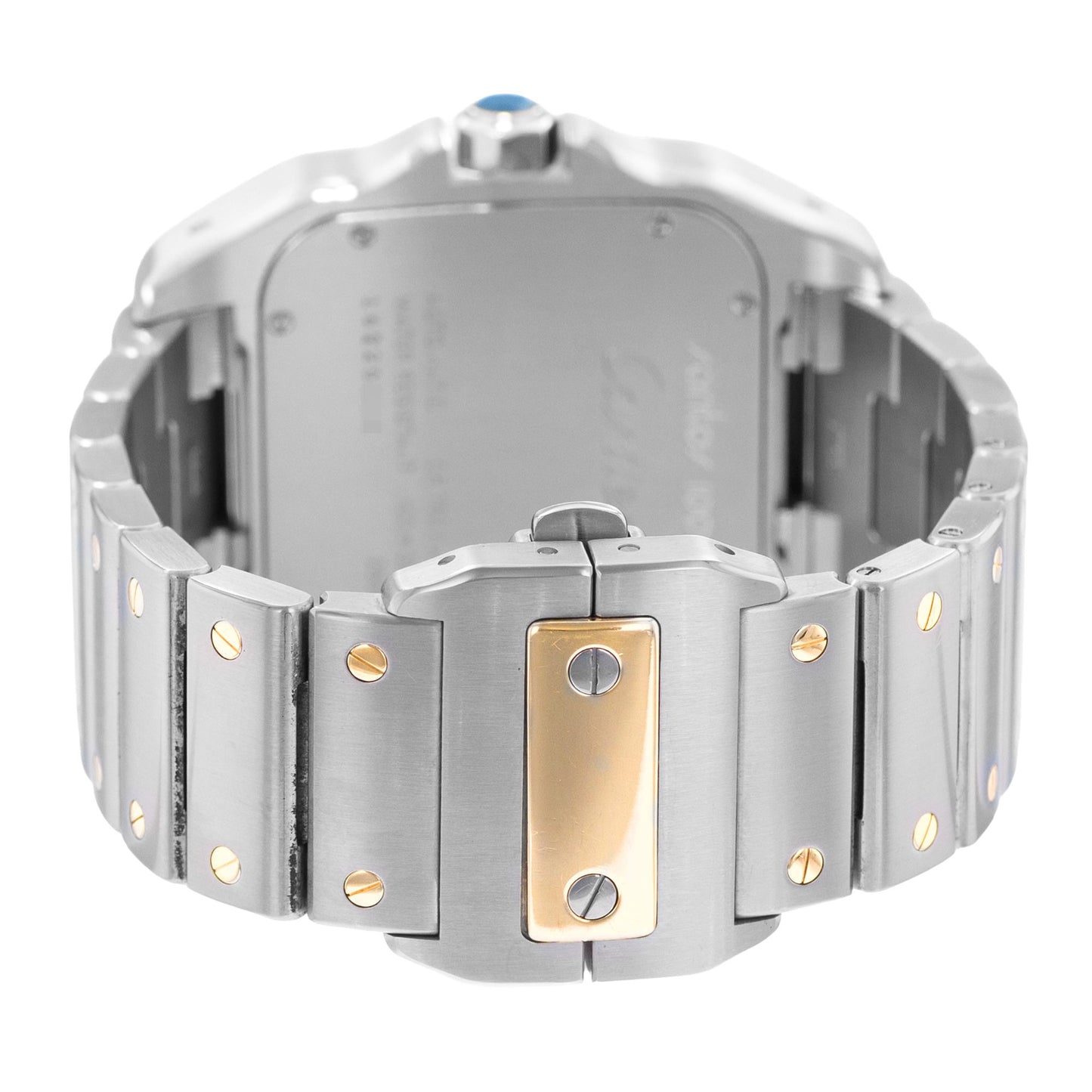 Cartier Santos 100  Steel & Yellow Gold