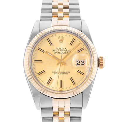 Rolex Datejust 36 Steel & Yellow Gold