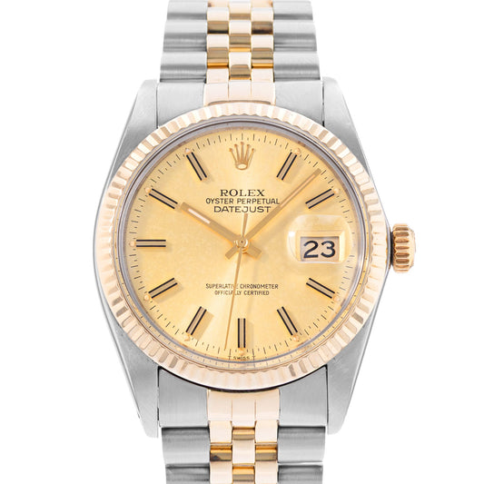 Rolex Datejust 36 Steel & Yellow Gold