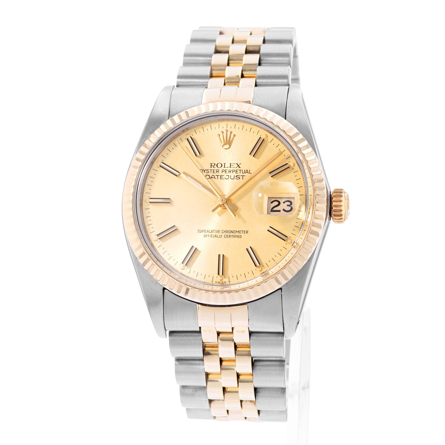 Rolex Datejust 36 Steel & Yellow Gold