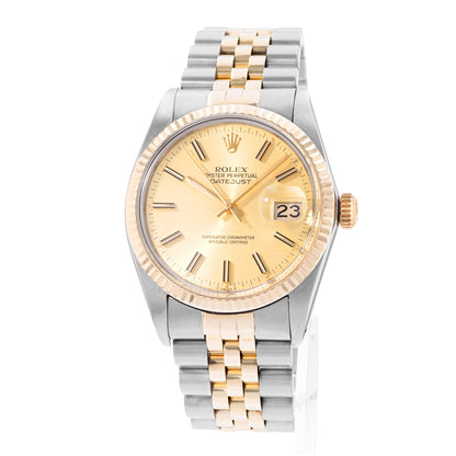 Rolex Datejust 36 Steel & Yellow Gold