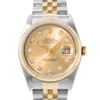 Rolex Datejust 36 Steel & Yellow Gold