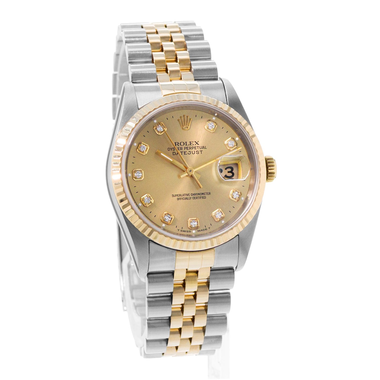 Rolex Datejust 36 Steel & Yellow Gold