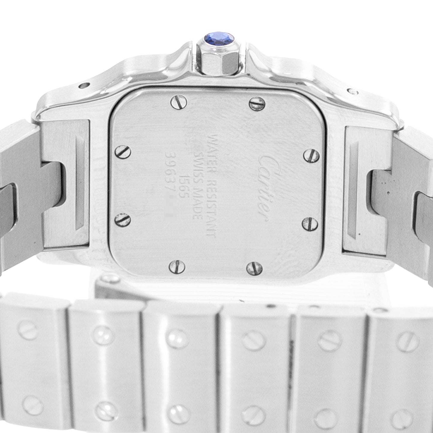 Cartier Santos Galbee Steel