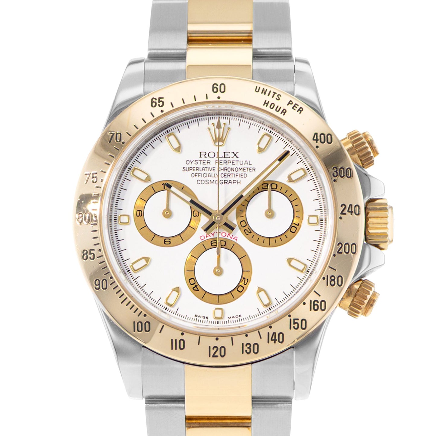 Rolex Daytona Steel & Yellow Gold