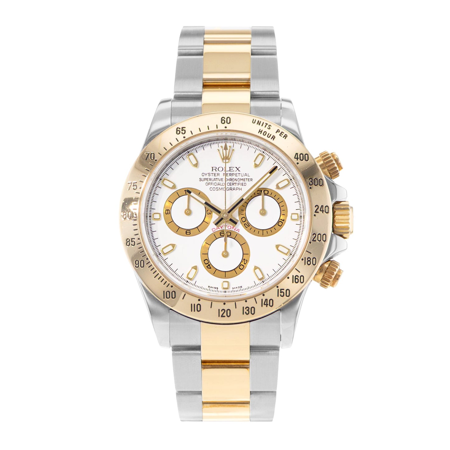 Rolex Daytona Steel & Yellow Gold