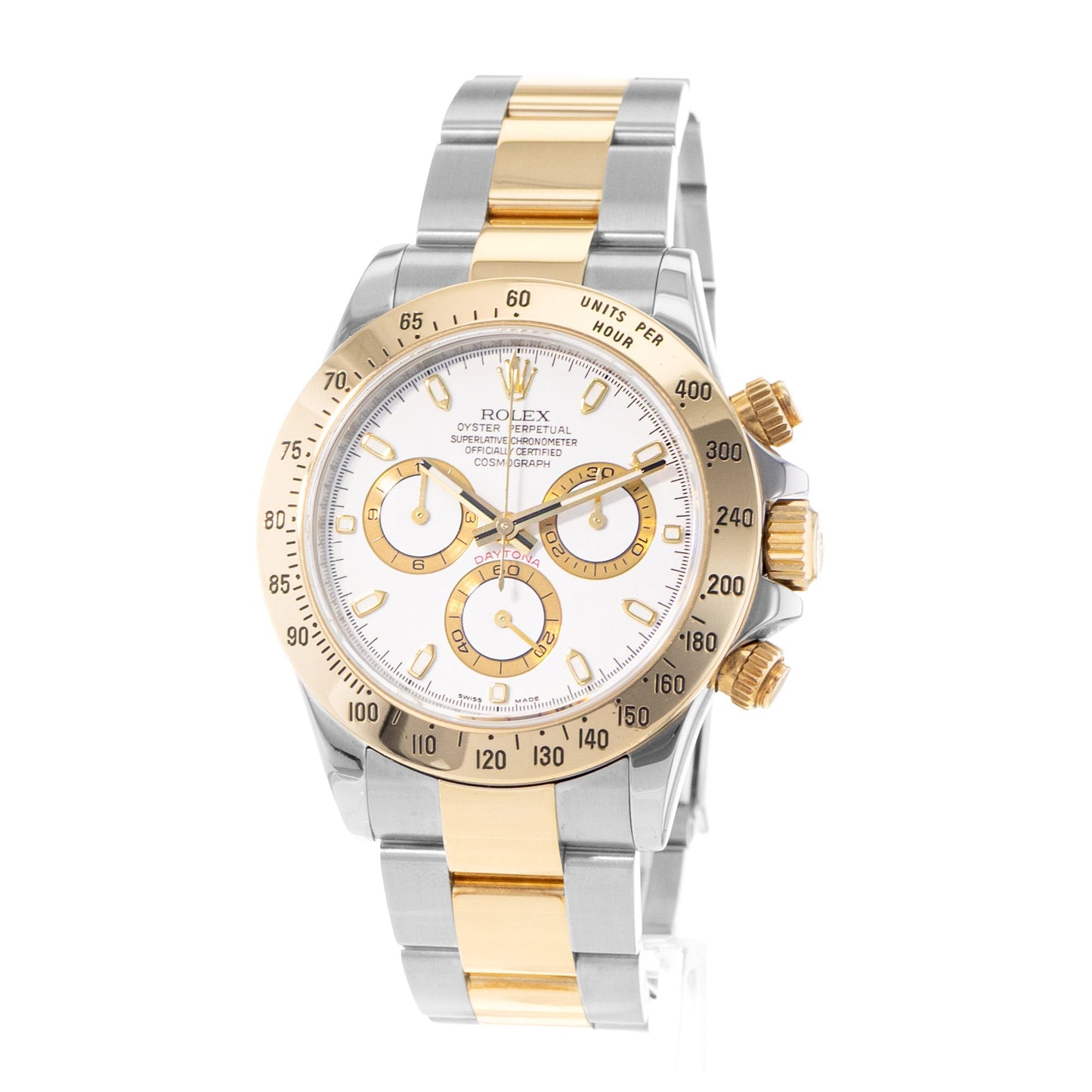 Rolex Daytona Steel & Yellow Gold